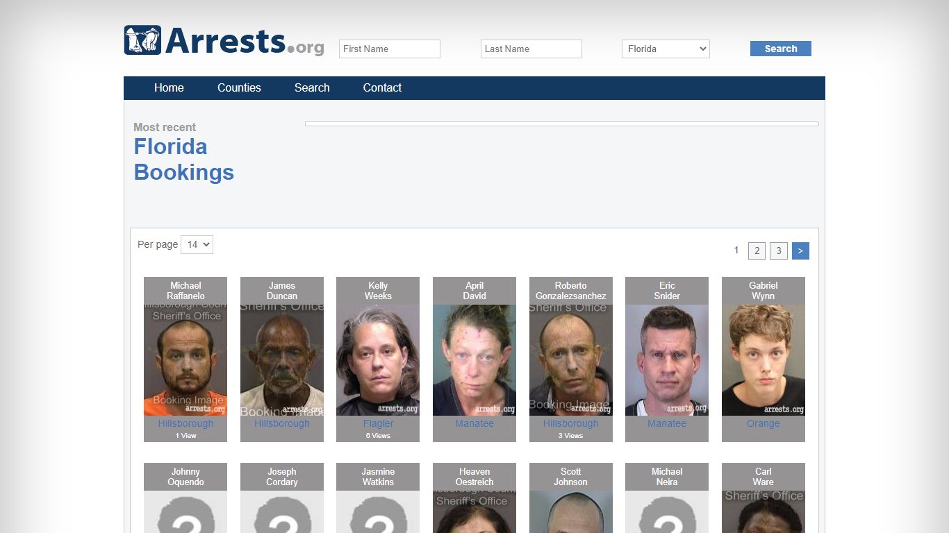 Hillsborough County Arrests and Inmate Search